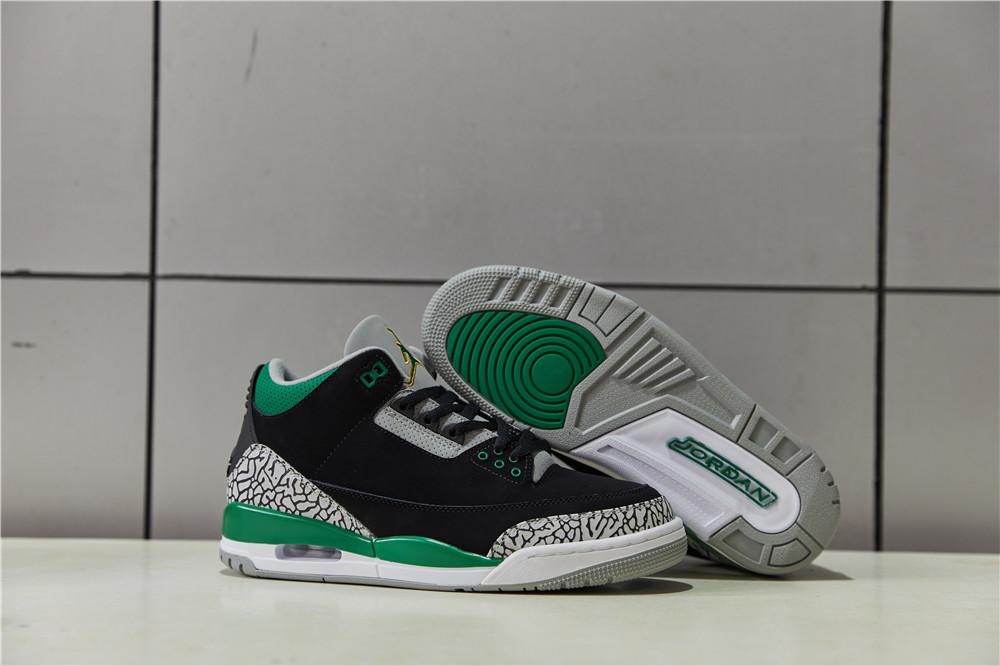 PK GOD Jordan 3 Retro Pine Green Retail Materials Ready to Ship